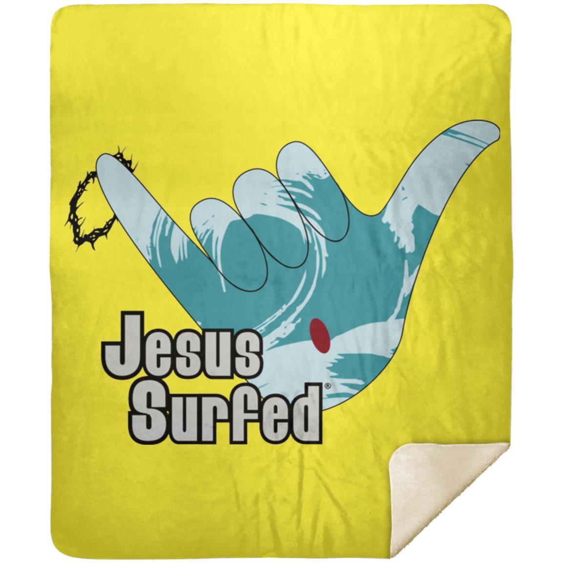 Aloha Spirit - Premium Mink Sherpa Blanket 50x60 - Jesus Surfed Apparel Co. 