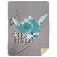 Aloha Spirit - Premium Mink Sherpa Blanket 60x80 - Jesus Surfed Apparel Co. 