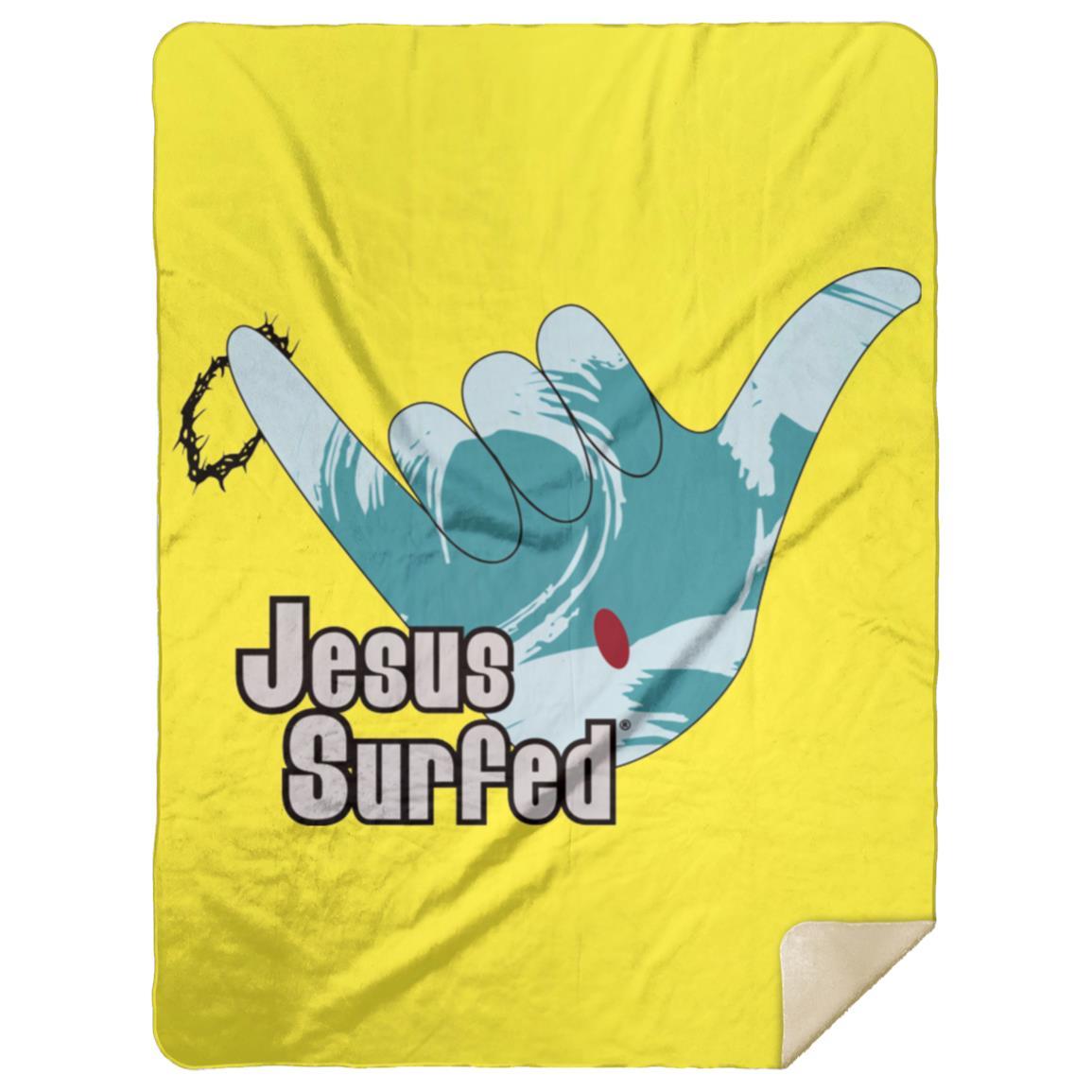 Aloha Spirit - Premium Mink Sherpa Blanket 60x80 - Jesus Surfed Apparel Co. 