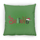 Believe - Large Square Pillow - Jesus Surfed Apparel Co. 