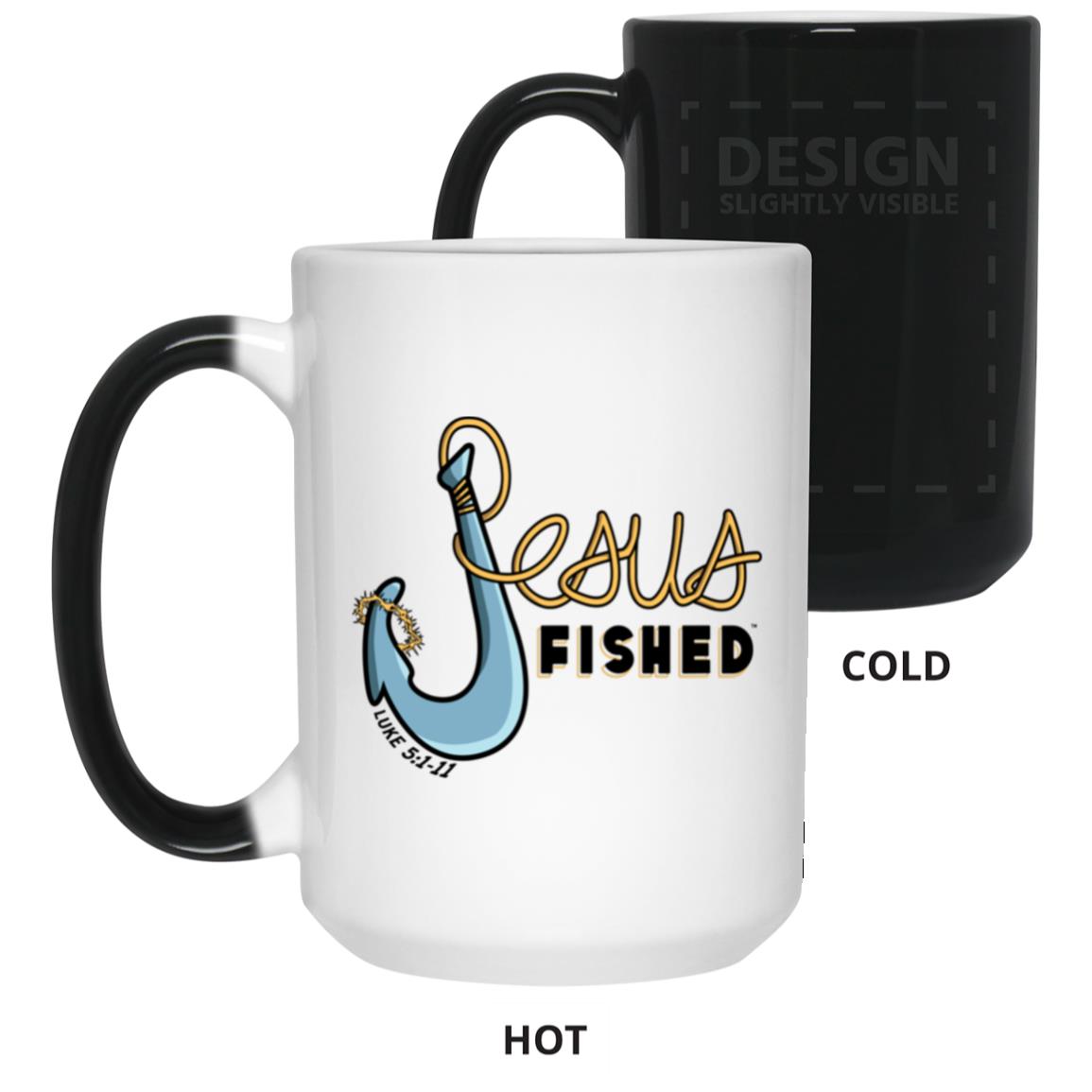 Big Hook - 15oz Color Changing Mug - Jesus Surfed Apparel Co. 