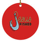 Big Hook - Circle Ornament - Jesus Surfed Apparel Co. 