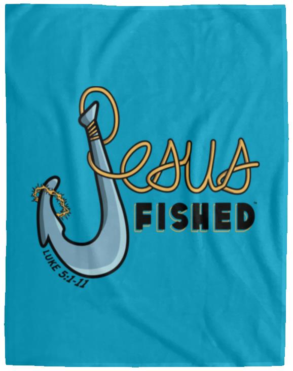 Big Hook - Cozy Plush Fleece Blanket - 60x80 - Jesus Surfed Apparel Co. 