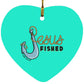 Big Hook - Heart Ornament - Jesus Surfed Apparel Co. 