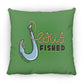 Big Hook - Large Square Pillow - Jesus Surfed Apparel Co. 