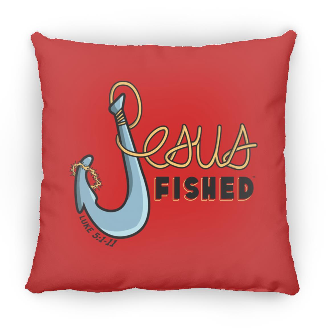 Big Hook - Large Square Pillow - Jesus Surfed Apparel Co. 