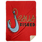 Big Hook - Premium Mink Sherpa Blanket 60x80 - Jesus Surfed Apparel Co. 