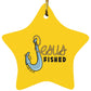 Big Hook - Star Ornament - Jesus Surfed Apparel Co. 