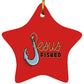 Big Hook - Star Ornament - Jesus Surfed Apparel Co. 