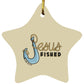 Big Hook - Star Ornament - Jesus Surfed Apparel Co. 