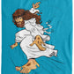 Big Jesus - Cozy Plush Fleece Blanket - 60x80 - Jesus Surfed Apparel Co. 