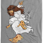 Big Jesus - Cozy Plush Fleece Blanket - 60x80 - Jesus Surfed Apparel Co. 