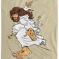 Big Jesus - Cozy Plush Fleece Blanket - 60x80 - Jesus Surfed Apparel Co. 