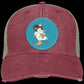 Big Jesus - Distressed Ollie Cap - Circle Patch - Jesus Surfed Apparel Co. 