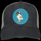 Big Jesus - Distressed Ollie Cap - Circle Patch - Jesus Surfed Apparel Co. 