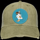 Big Jesus - Distressed Ollie Cap - Circle Patch - Jesus Surfed Apparel Co. 