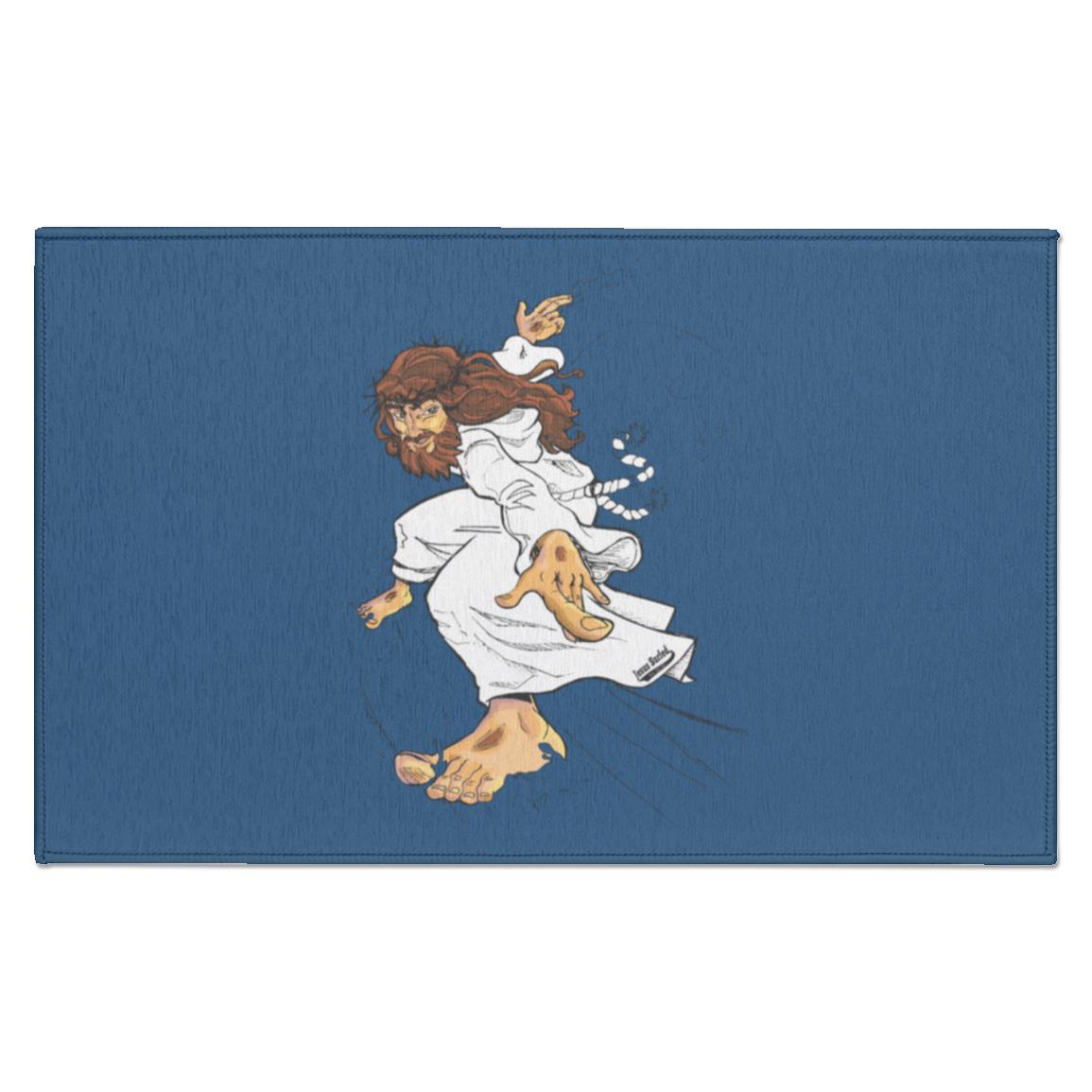 Big Jesus - Indoor Doormat - Jesus Surfed Apparel Co. 