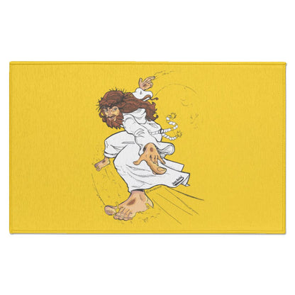 Big Jesus - Indoor Doormat - Jesus Surfed Apparel Co. 