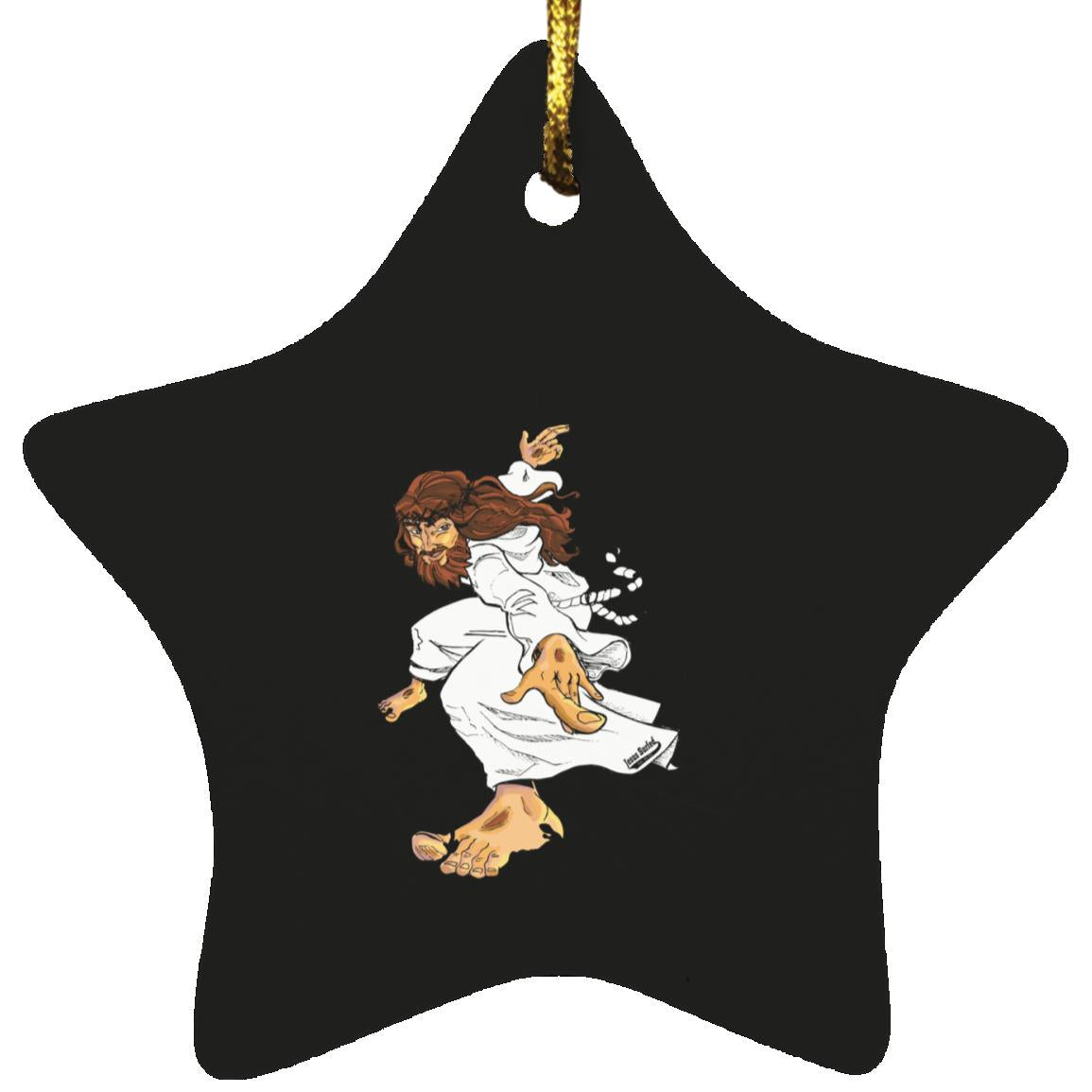 Big Jesus - Star Ornament - Jesus Surfed Apparel Co. 