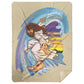 Big Jesus Wave Premium Mink Sherpa Blanket 60x80 - Jesus Surfed Apparel Co. 