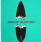Broken Board - Cozy Plush Fleece Blanket - 50x60 - Jesus Surfed Apparel Co. 