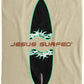 Broken Board - Cozy Plush Fleece Blanket - 60x80 - Jesus Surfed Apparel Co. 