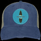 Broken Board - Distressed Ollie Cap - Circle Patch - Jesus Surfed Apparel Co. 