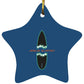 Broken Board - Star Ornament - Jesus Surfed Apparel Co. 