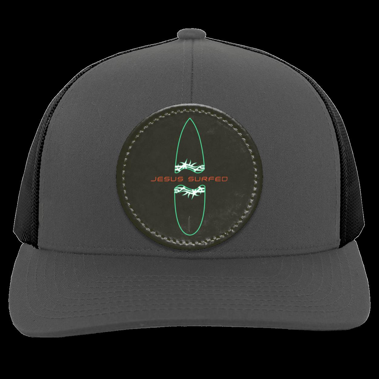 Broken Board - Trucker Snap Back - Circle Patch - Jesus Surfed Apparel Co. 