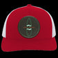 Broken Board - Trucker Snap Back - Circle Patch - Jesus Surfed Apparel Co. 