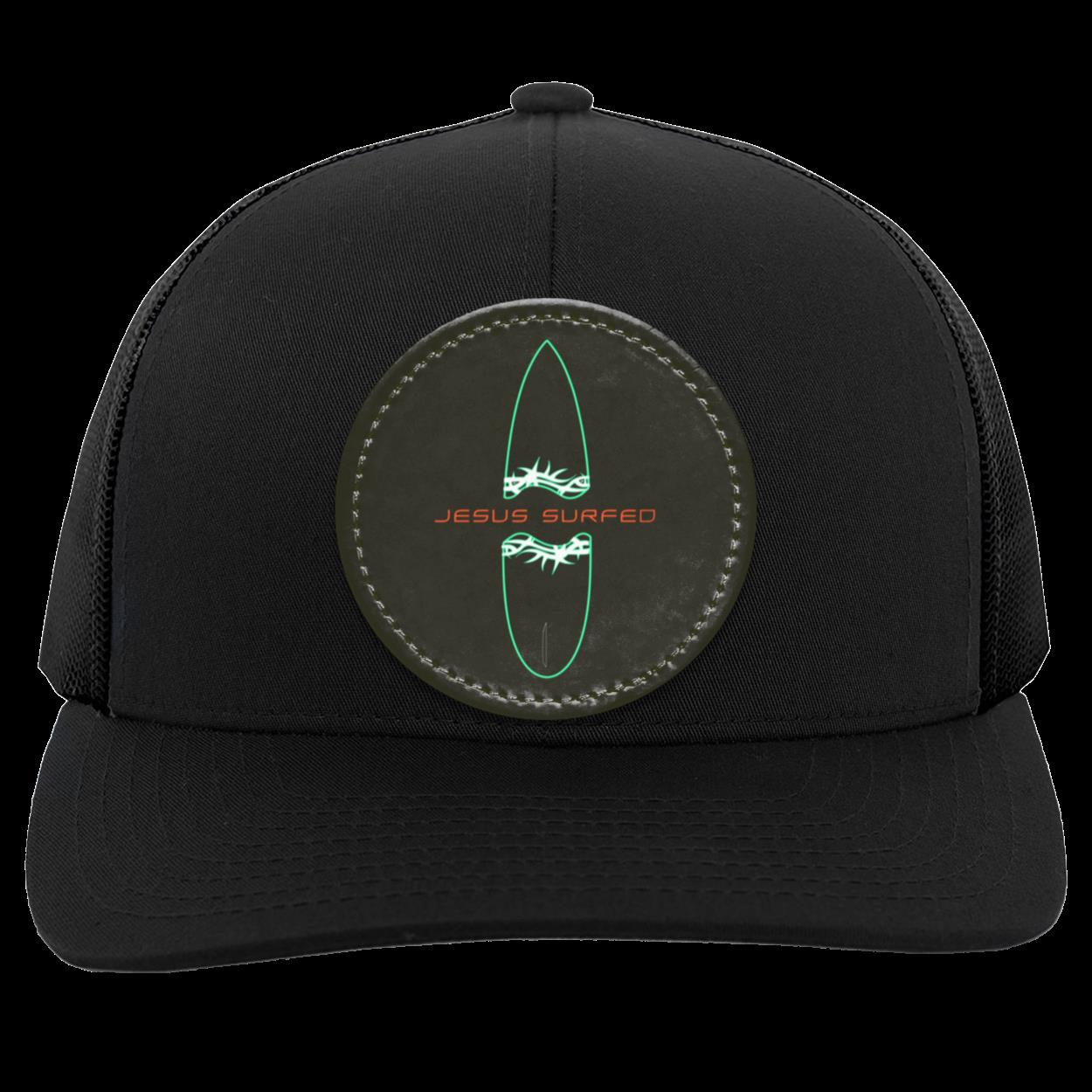 Broken Board - Trucker Snap Back - Circle Patch - Jesus Surfed Apparel Co. 