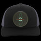 Broken Board - Trucker Snap Back - Circle Patch - Jesus Surfed Apparel Co. 