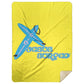Crossboards Jesus Surfed Premium Mink Sherpa Blanket 60x80