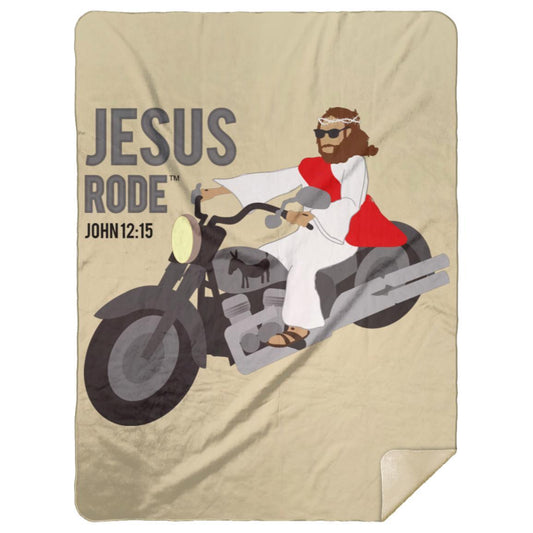 Cruis'n Jesus Premium Mink Sherpa Blanket 60x80