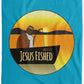 Cast the Line - Cozy Plush Fleece Blanket - 60x80 - Jesus Surfed Apparel Co. 