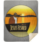 Cast the Line - Premium Mink Sherpa Blanket 50x60 - Jesus Surfed Apparel Co. 