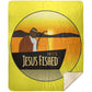 Cast the Line - Premium Mink Sherpa Blanket 50x60 - Jesus Surfed Apparel Co. 