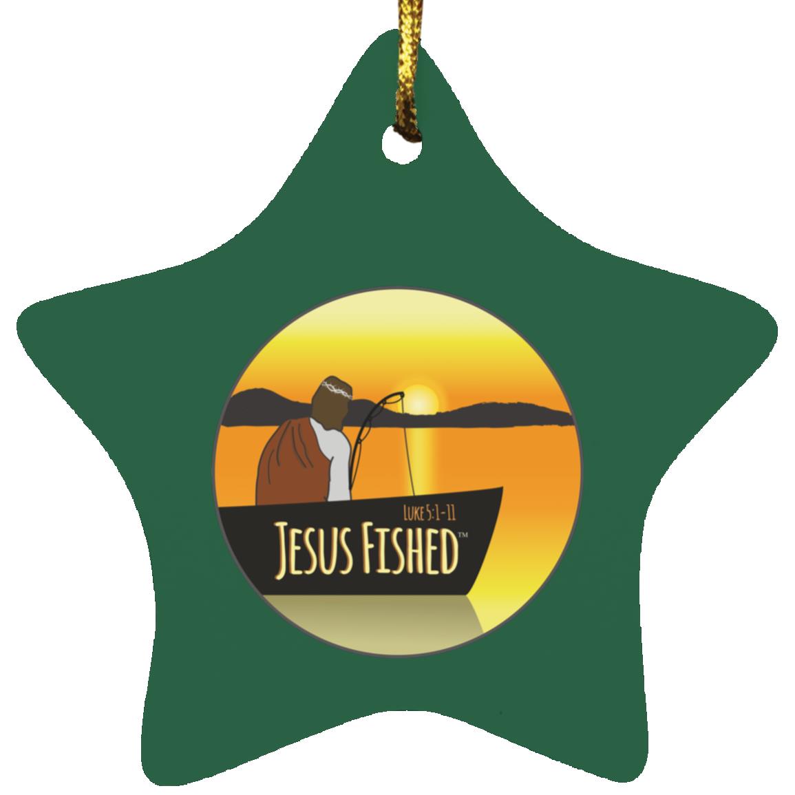 Cast the Line - Star Ornament - Jesus Surfed Apparel Co. 