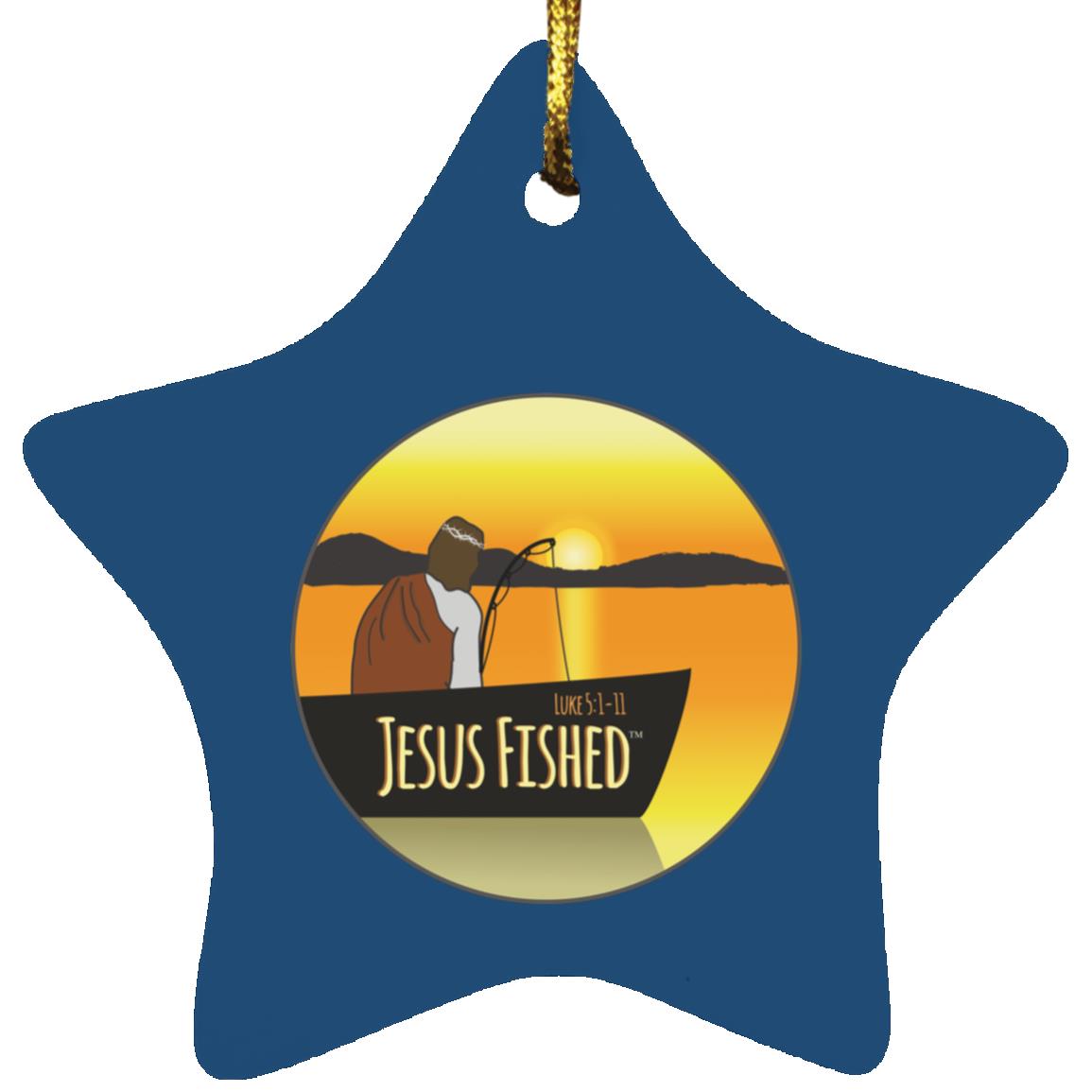 Cast the Line - Star Ornament - Jesus Surfed Apparel Co. 