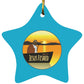 Cast the Line - Star Ornament - Jesus Surfed Apparel Co. 