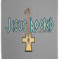 Cross Guitar - Cozy Plush Fleece Blanket - 50x60 - Jesus Surfed Apparel Co. 