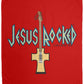 Cross Guitar - Cozy Plush Fleece Blanket - 50x60 - Jesus Surfed Apparel Co. 