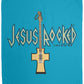 Cross Guitar - Cozy Plush Fleece Blanket - 50x60 - Jesus Surfed Apparel Co. 