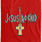 Cross Guitar - Cozy Plush Fleece Blanket - 60x80 - Jesus Surfed Apparel Co. 