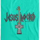 Cross Guitar - Cozy Plush Fleece Blanket - 60x80 - Jesus Surfed Apparel Co. 