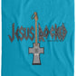 Cross Guitar - Cozy Plush Fleece Blanket - 60x80 - Jesus Surfed Apparel Co. 