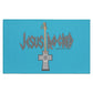 Cross Guitar - Indoor Doormat - Jesus Surfed Apparel Co. 