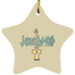 Cross Guitar - Star Ornament - Jesus Surfed Apparel Co. 