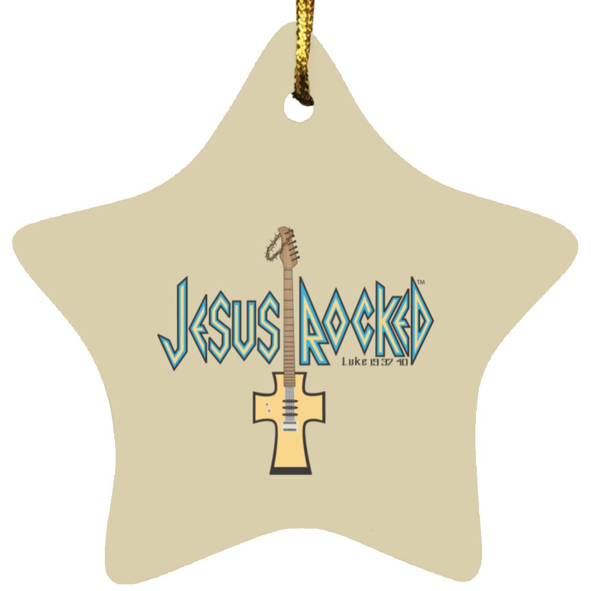 Cross Guitar - Star Ornament - Jesus Surfed Apparel Co. 