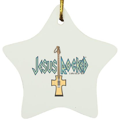 Cross Guitar - Star Ornament - Jesus Surfed Apparel Co. 